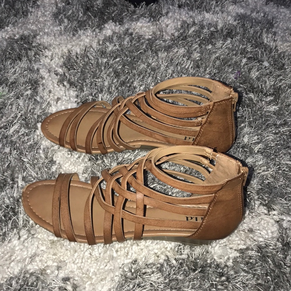 Brown Ana Sandals
